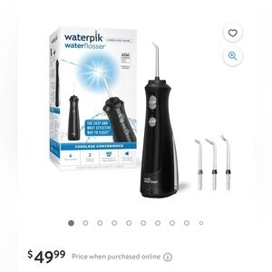 Waterpik waterflosser cordless plus